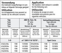 Bastuck Kat-Ersatzrohr - Opel Corsa D GSI + Facelift...