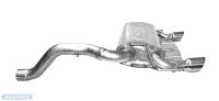 Bastuck Rear silencer with single tailpipe 1 x Ø...