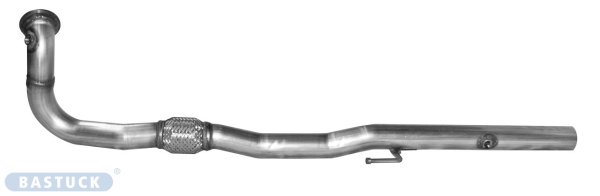 Bastuck Tube replacing catalytic converter - Opel Corsa D GSI/OPC Emission standard Euro 4