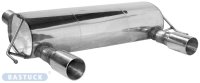 Bastuck Rear silencer with single tailpipe 1 x Ø...