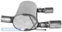 Bastuck Rear silencer with single tailpipe 1 x Ø...