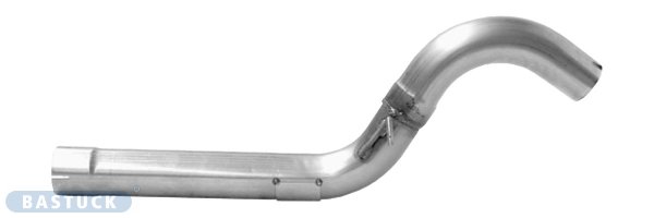 Bastuck Tube replacing front silencer - Opel Kadett C