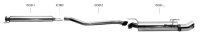 Bastuck Front silencer - Opel Vectra B (+Caravan)