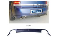 Bastuck Rear valance insert, can be painted body colour, with cut out for 2 x double tailpipes LH+RH - Opel Vectra C (+GTS / with original rear valance insert)