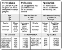 Bastuck Verbindungsrohr - Opel Zafira I/II