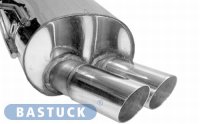 Bastuck Rear silencer with double tailpipes 2 x Ø...