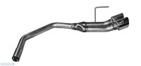 Bastuck Rear pipe set RH with double tailpipe 2 x...