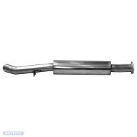 Bastuck Front silencer - 86-89 Porsche 924 S / 86-91...