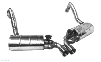 Bastuck Sport exhaust system with axle tubes with...