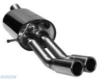 Bastuck Rear silencer with double exit and inward curl 2...