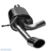 Bastuck Rear silencer with single oval tailpipe cut...