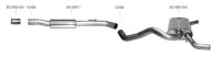 Bastuck Rear silencer without tailpipes for original rear...