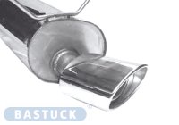 Bastuck Rear silencer with single tailpipe oval 153 x 95...