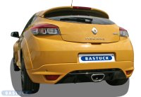 Bastuck Endschalldämpfer mit Ausgang mitte 1 x Ø 70 mm für original Heckschürzenausgang - Renault Megane 3 RS