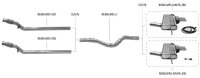 Bastuck Endschalldämpfer mit Doppel-Endrohr mitte 2x...
