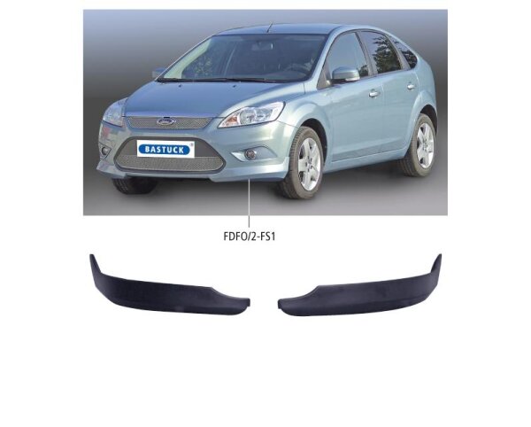 Bastuck Frontschürzenecken, lackierfähig, 2-teilig - Ford Focus 2 Facelift