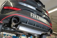 FOX tailpipes fits to original final silencer - 1x130 Typ 14 right/left - Hyundai i30N Facelift