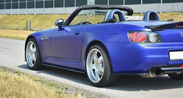 Maxton Design Seitenschweller Ansatz schwarz Hochglanz - Honda S2000