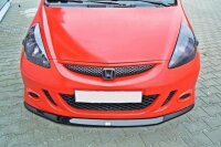 Maxton Design Front Splitter for v.1 gloss black - Honda JAZZ MK1