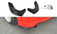 Maxton Design Rear Side Splitters gloss black - Honda...