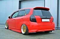 Maxton Design Rear Side Splitters gloss black - Honda JAZZ MK1