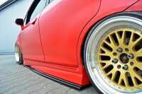 Maxton Design Side Skirts Diffusers gloss black - Honda...