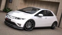 Maxton Design Front Ansatz schwarz Hochglanz - Honda Civic MK8 Pre-Facelift