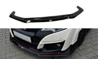 Maxton Design Front Splitter v.2 gloss black - Honda...