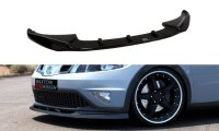 Maxton Design Front Ansatz schwarz Hochglanz - Honda Civic MK8 Facelift