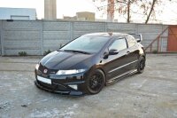 Maxton Design Front Splitter gloss black - Honda Civic VIII Type-R GP
