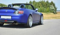 Maxton Design Heck Ansatz Flaps Diffusor schwarz Hochglanz - Honda S2000