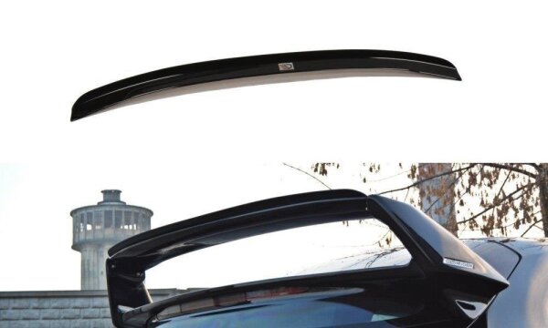 Maxton Design Spoiler Cap schwarz Hochglanz - Honda Civic VIII Type-R - MUGEN spoiler