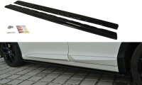 Maxton Design Side Skirts Diffusers gloss black - Honda...