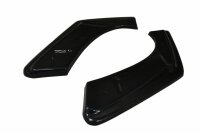 Maxton Design Heck Ansatz Flaps Diffusor schwarz Hochglanz - Honda Civic MK9 Facelift