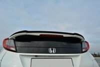 Maxton Design Spoiler Cap gloss black - Honda Civic MK9 Facelift