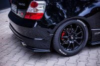 Maxton Design Rear Side Splitters gloss black - Honda...