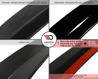 Maxton Design Spoiler Cap gloss black - Honda Civic EP3 (MK7) Type-R/S Facelift