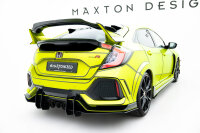 Maxton Design Spoiler Seiten Erweiterung schwarz Hochglanz - Honda Civic X Type-R