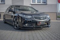 Maxton Design Front Ansatz schwarz Hochglanz - Honda Accord VIII (CU Series) Facelift