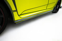 Maxton Design Racing Durability Side Skirts Diffusers black - Honda Civic X Type-R