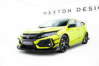 Maxton Design Robuste Racing Front Ansatz schwarz - Honda Civic X Type-R