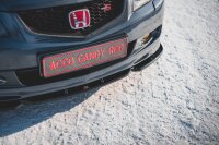 Maxton Design Front Ansatz V.3 schwarz Hochglanz - Honda Accord MK7 Type-S