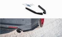 Maxton Design Rear Side Splitters V.2 gloss black - Honda...