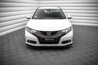 Maxton Design Front Ansatz V.1 schwarz Hochglanz - Honda Civic MK9