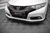 Maxton Design Front Splitter V.2 gloss black - Honda Civic MK9