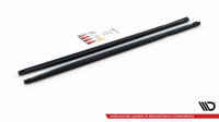 Maxton Design Seitenschweller Ansatz schwarz Hochglanz - Honda Civic MK9