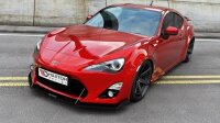 Maxton Design Front Racing Cup Spoilerlippe Front Splitter mit Wings - 12-16 Toyota GT86