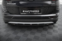 Maxton Design Middle diffuser rear extension black gloss - Kia Sportage MK4 GT-Line