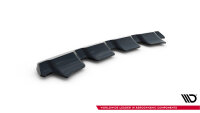 Maxton Design Middle diffuser rear extension black gloss - Kia Sportage MK4 GT-Line