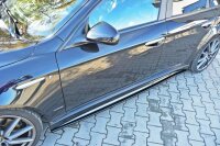 Maxton Design Side skirts extension extension black gloss...